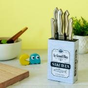 SOPORTE CUCHILLOS SARDINES METAL