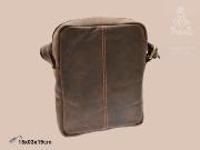 BOLSO HOMBRE PIEL MARRON