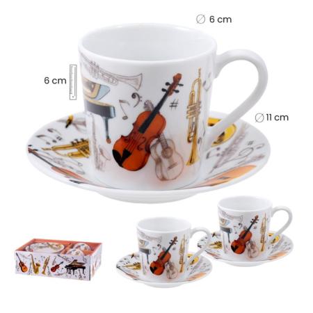 TAZAS CAFE INSTRUMENTOS