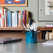 PORTA LAPICES BUDDY AZUL