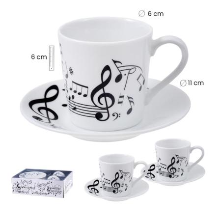 TAZAS MUSICA