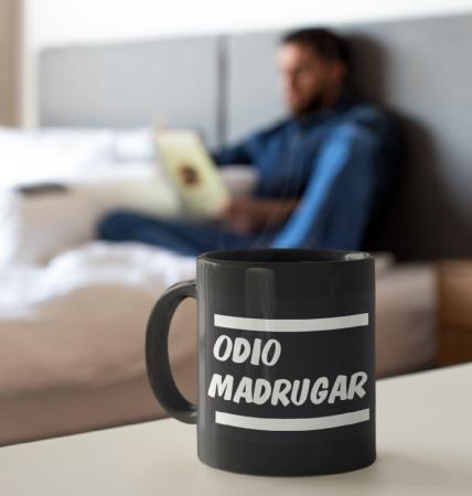 TAZA ODIO MADRUGAR