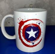 TAZA "CAPITAN AMREICA VINTAGE