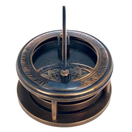 RELOJ SOLAR/BRUJULA LUPA