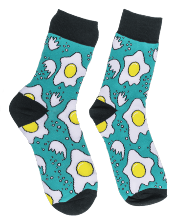 CALCETINES HUEVO FRITO T- 42-46