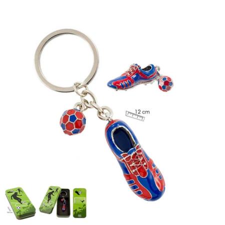 LLAVERO BOTA FUTOL+BALON
