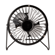 VENTILADOR MESA NEGRO