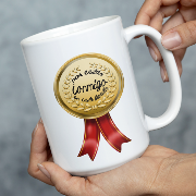 TAZA PAPA TE MERECES UNA MEDALLA