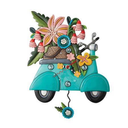 RELOJ PARED SCOOTER