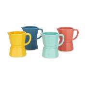 SET TAZAS CAFE MOKA COLORES