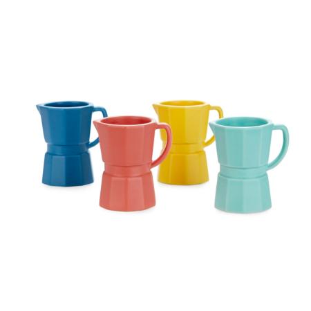 SET TAZAS ESPRESSO MOKA COLORES