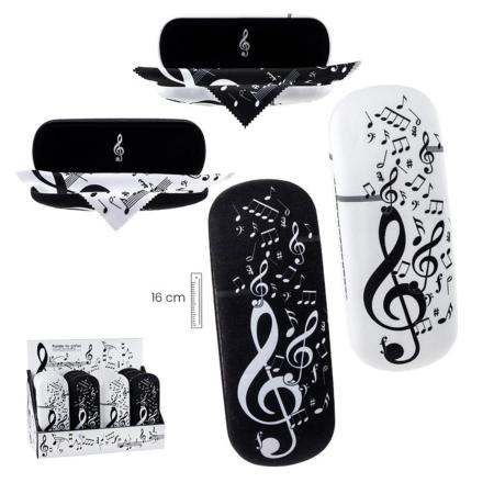 ESTUCHE GAFAS MUSICA