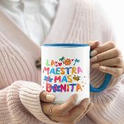TAZA LA MAESTRA MAS BONITA