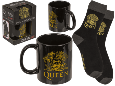 SET REGALO TAZA+CALCETINES QUEEN