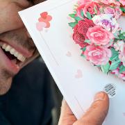 TARJETA CORAZON C/MENSAJE