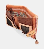 BILLETERO MEDIANO MARRON RFID TRIBE