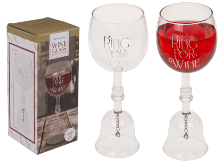 COPA DE VINO CON CAMPANA