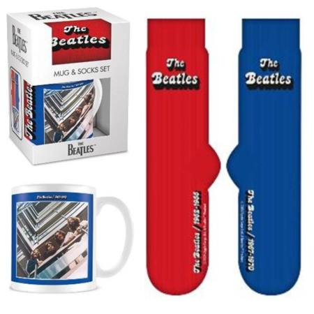 THE BEATLES- CAJA REGALO TAZA+CALCETINES