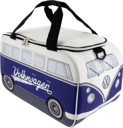 BOLSA NEVERA VW AZUL BLANCA