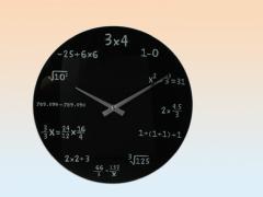 RELOJ MATEMATICAS