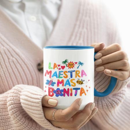 TAZA LA MAESTRA MAS BONITA