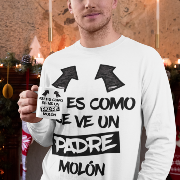 TAZA ASI ES COMO SE VE UN PADRE MOLON
