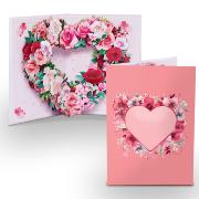 TARJETA CORAZON C/MENSAJE