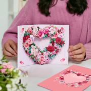 TARJETA CORAZON C/MENSAJE