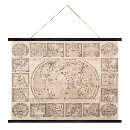 POSTER MAPA DECORATIVO VINTAGE