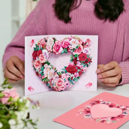 TARJETA CORAZON C/MENSAJE