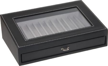 ESTUCHE 12 BOLIGRAFOS NEGRO