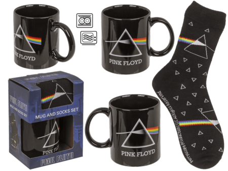 TAZA+CALCETIN PINK FLOYD