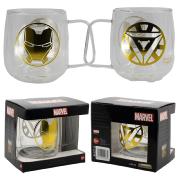 TAZA CRISTAL MARVEL