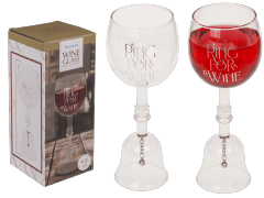 COPA DE VINO CON CAMPANA
