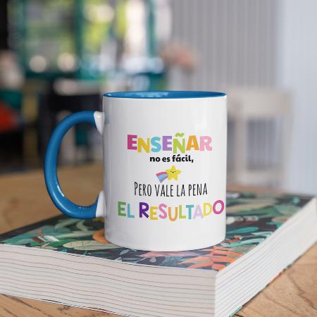 TAZA GRACIAS ENSEÑAR NO ES FACIL