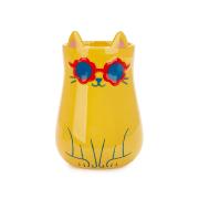 FLORERO COOL CAT AMARILLO