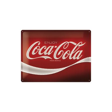 PLACA METAL COCA COLA