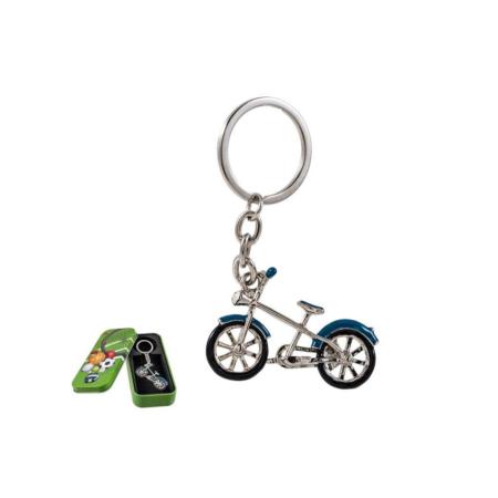 LLAVERO BICICLETA AZUL