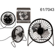 VENTILADOR MESA NEGRO
