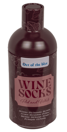 CALCETINES VINO EN LATA