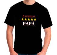 CAMISETA PAPA 5 ESTRELLAS