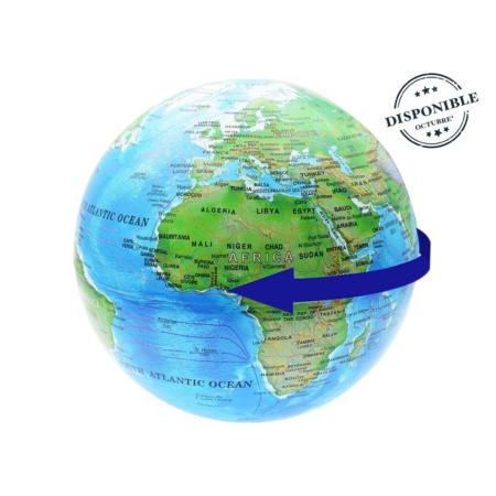 GLOBO MAPAMUNDI GIRATORIO