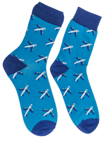 CALCETINES AVION/ VIAJE T- 42-46