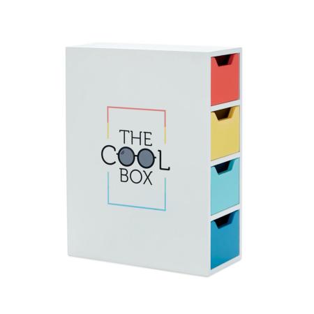 CAJA GAFAS SOL THE COOL BOX MULTICOLOR MADERA